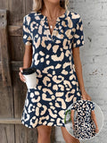 Robe Imprimé Léopard | Tissu Léger | Audacieuse et Élégante