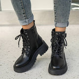 Bottes de Combat Chunky | Audacieuses & Tendance | Style Toutes Saisons