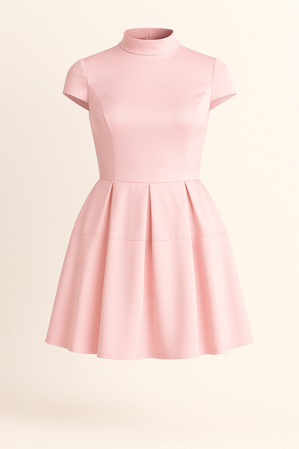 Robe Patineuse Satinée | Rose | Élégante, Douce et Raffinée