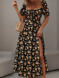 Robe Midi à Épaules Dénudées | Élégante | Parfaite pour l'Été