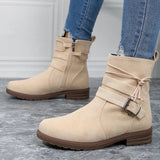 Bottines en Daim Synthétique | Élégantes & Confortables | Idéales pour le Quotidien