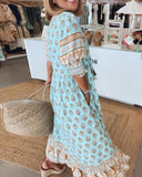 Robe Longue Bohème | Décontractée | Légère et Féminine
