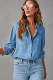 Chemise en Jean | Coupe Classique | Basique Décontracté du Quotidien