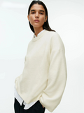 Pull Doux en Laine Mélangée | Confort & Élégance | Intemporel et Chaleureux