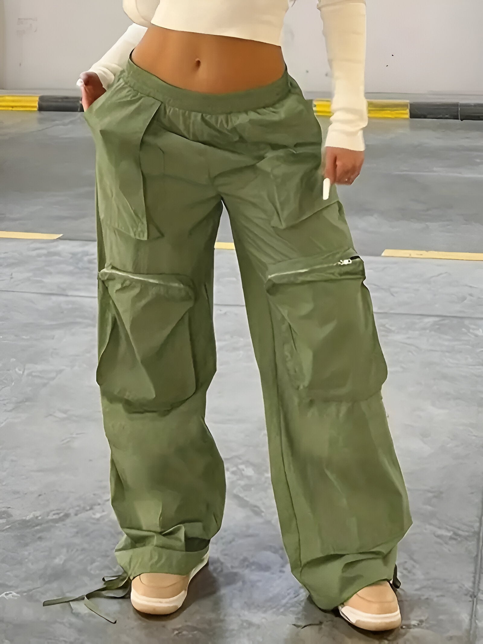 Pantalon Cargo Utilitaire | Style Urbain & Fonctionnel | Parfait pour un Look Streetwear et les Jours Décontractés