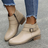 Bottines à Boucle | Chic & Polyvalentes | Confort au Quotidien