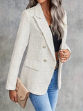 Blazer en Tweed Texturé | Chic | Élégant & Polyvalent