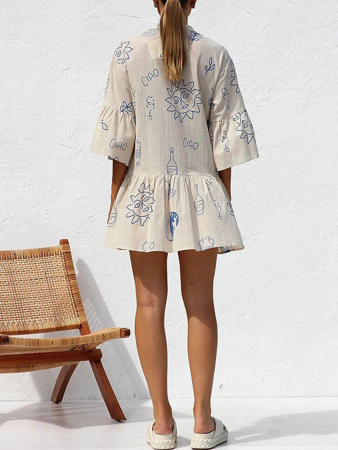 Robe Chemise en Lin | Coupe Décontractée | Légère et Élégante