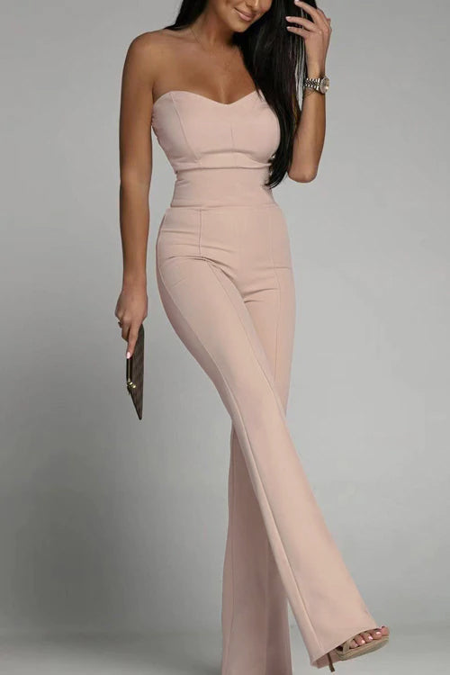 Combinaison Bustier Ajustée | Coupe Sculptante | Élégante et Chic