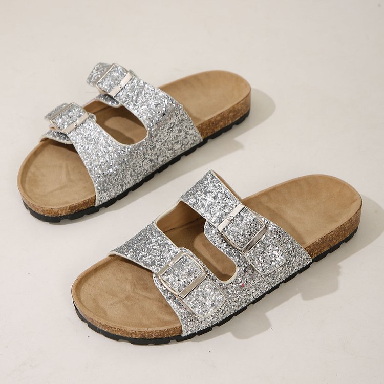 Sandales Pailletées | Brillantes | Confortables & Élégantes