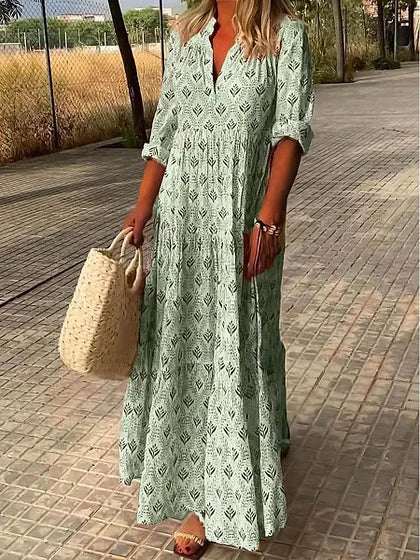 Robe Maxi Bohème | Élégante & Fluide | Parfaite pour l’Été