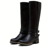 Bottes Hautes à Genou | Élégantes & Robustes | Idéales pour l'Automne & l'Hiver