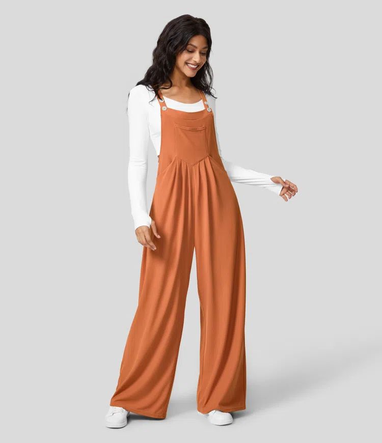 Combinaison Salopette Ample | Décontractée | Douce et Tendance