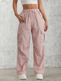 Pantalon Cargo | Taille Haute | Décontracté et Confortable