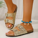 Sandales Pailletées | Brillantes | Confortables & Élégantes