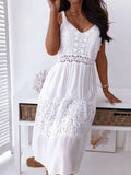 Robe Midi en Dentelle | Élégante | Légère & Féminine