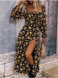 Robe Midi à Épaules Dénudées | Élégante | Parfaite pour l'Été