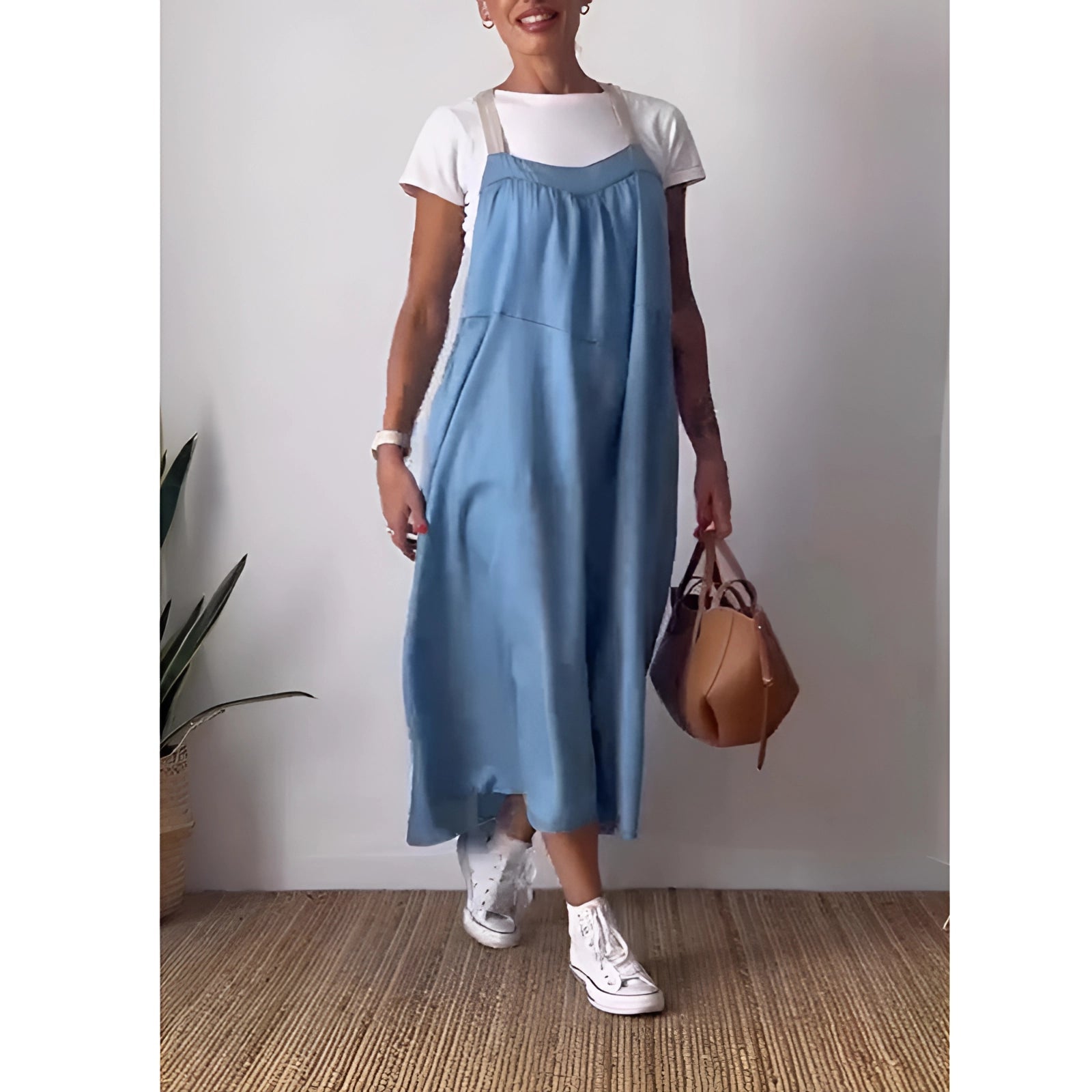 Robe Maxi Décontractée Coupe Ample | Relaxée | Élégante et Facile à Porter