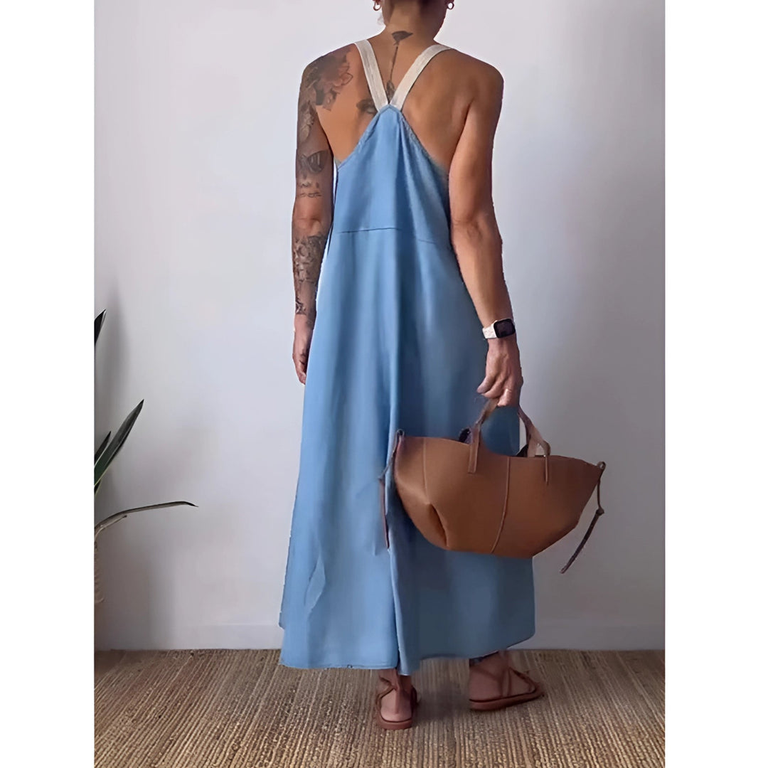 Robe Maxi Décontractée Coupe Ample | Relaxée | Élégante et Facile à Porter