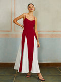 Robe de Soirée Bicolore | Élégante | Moderne & Intemporelle