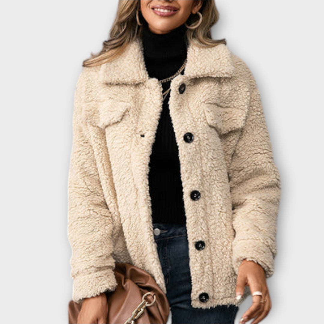 Veste Teddy Sherpa | Douce & Stylée | Indispensable pour l'Hiver