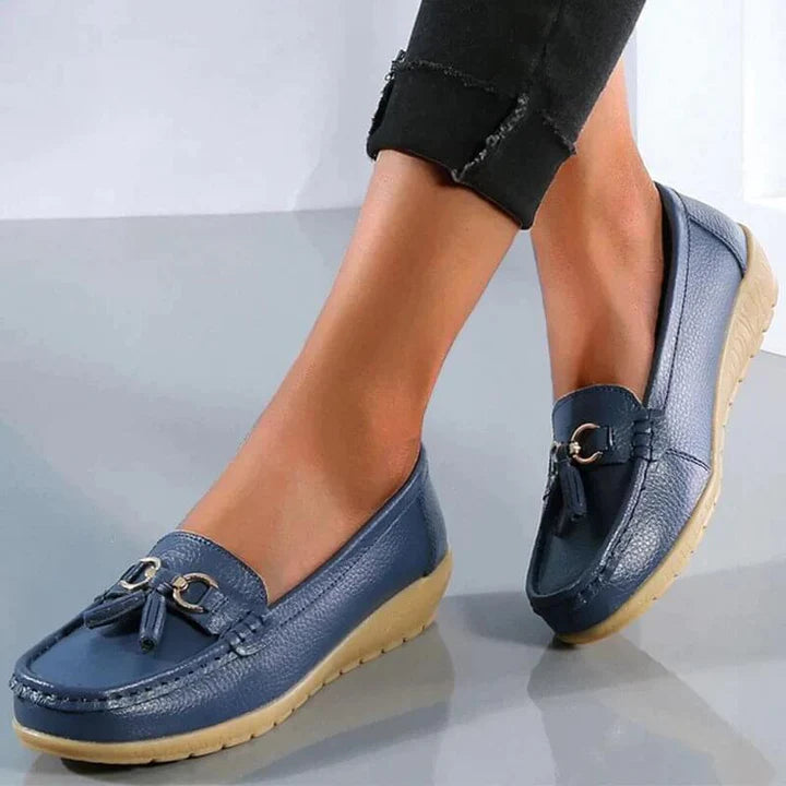 Mocassins en Cuir avec Glands | Classiques | Confortables & Élégants