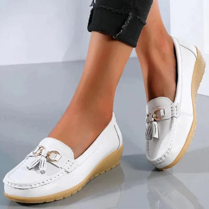 Mocassins en Cuir avec Glands | Classiques | Confortables & Élégants