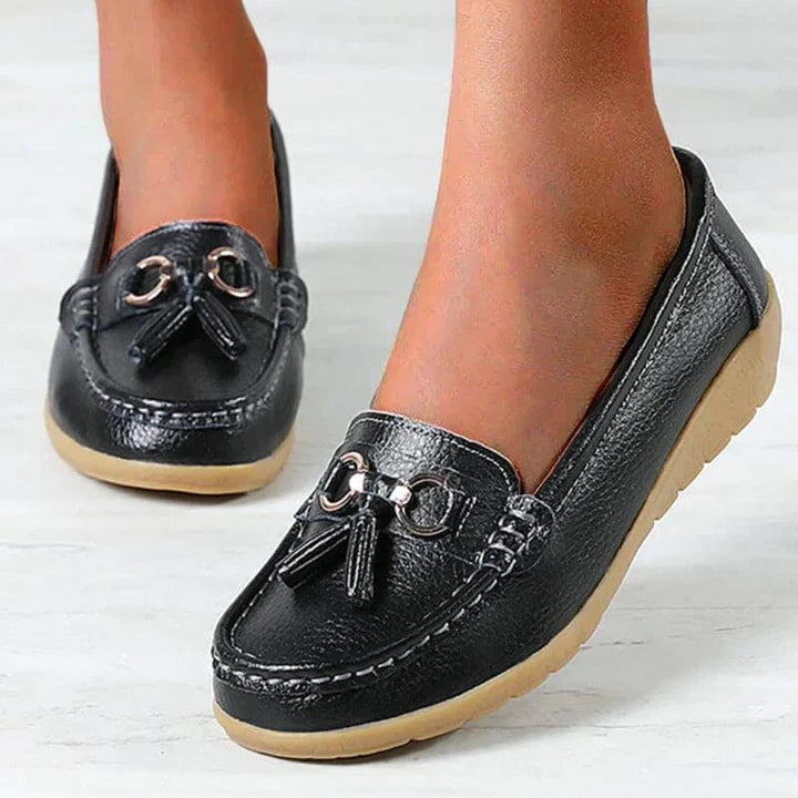 Mocassins en Cuir avec Glands | Classiques | Confortables & Élégants