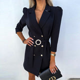 Robe Blazer | Élégance Audacieuse | Puissance et Glamour Réunis