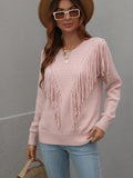Pull en Maille à Franges | Bohème | Chic & Confortable