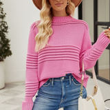 Pull Maille avec Détails Ajourés | Confort & Style | Idéal pour Toutes les Saisons