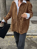 Veste Chemise en Daim | Chic | Douce & Polyvalente