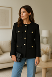 Veste en Tweed Élégante | Chic & Intemporelle | Look Sophistiqué
