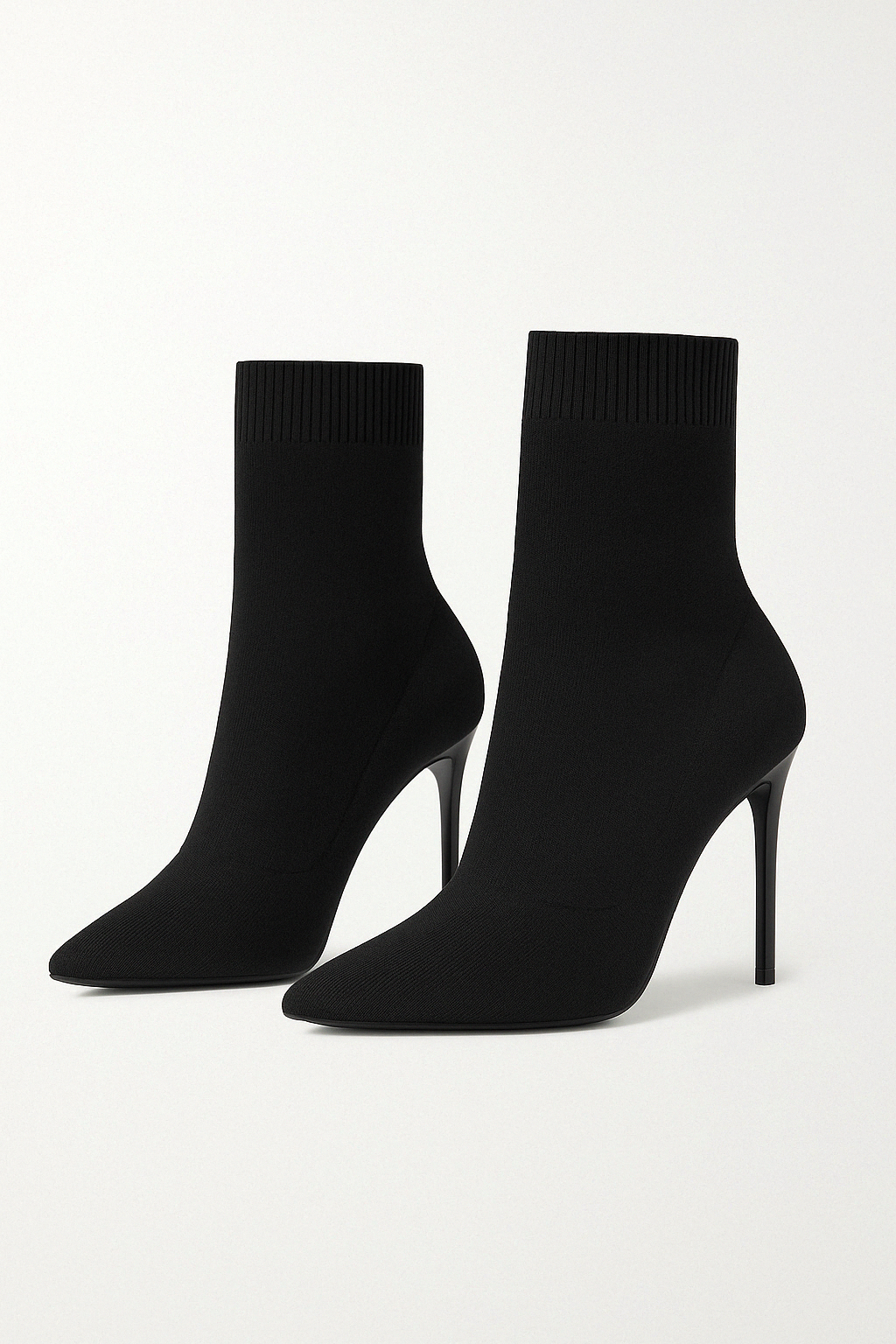 Bottines Chaussettes à Talons | Élancées | Stretch et Élégantes