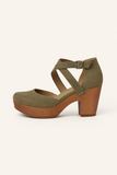 Chaussures Compensées à Bride | Vintage | Chic & Confortables