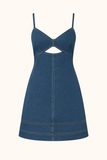 Robe Courte en Jean | Coupe Structurée | Audacieuse et Féminine