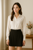 Chemise Classique Manches Longues | Élégante | Professionnelle et Polyvalente
