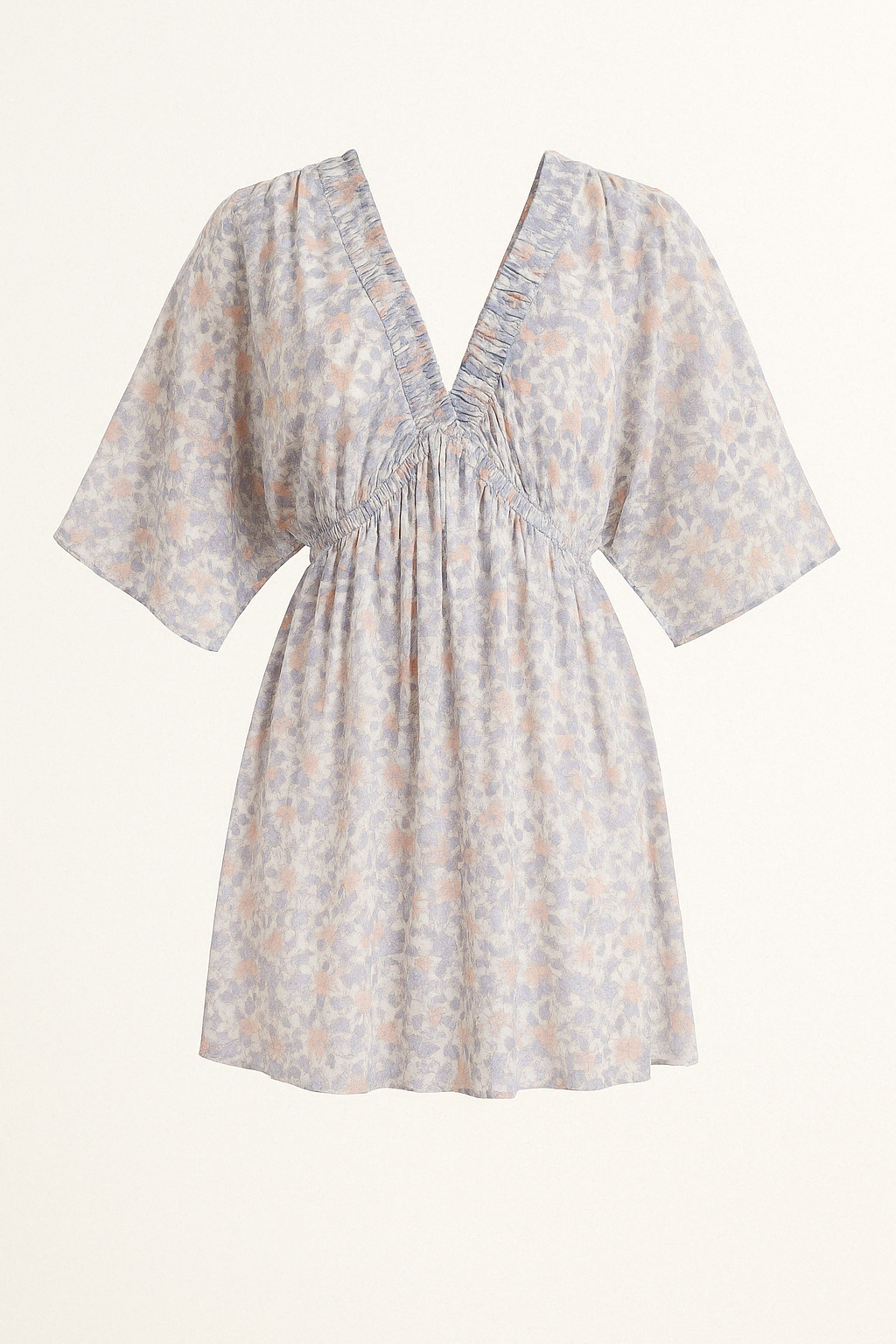 Robe Bohème à Manches Chauve-Souris | Abricot | Légère, Romantique et Fluide