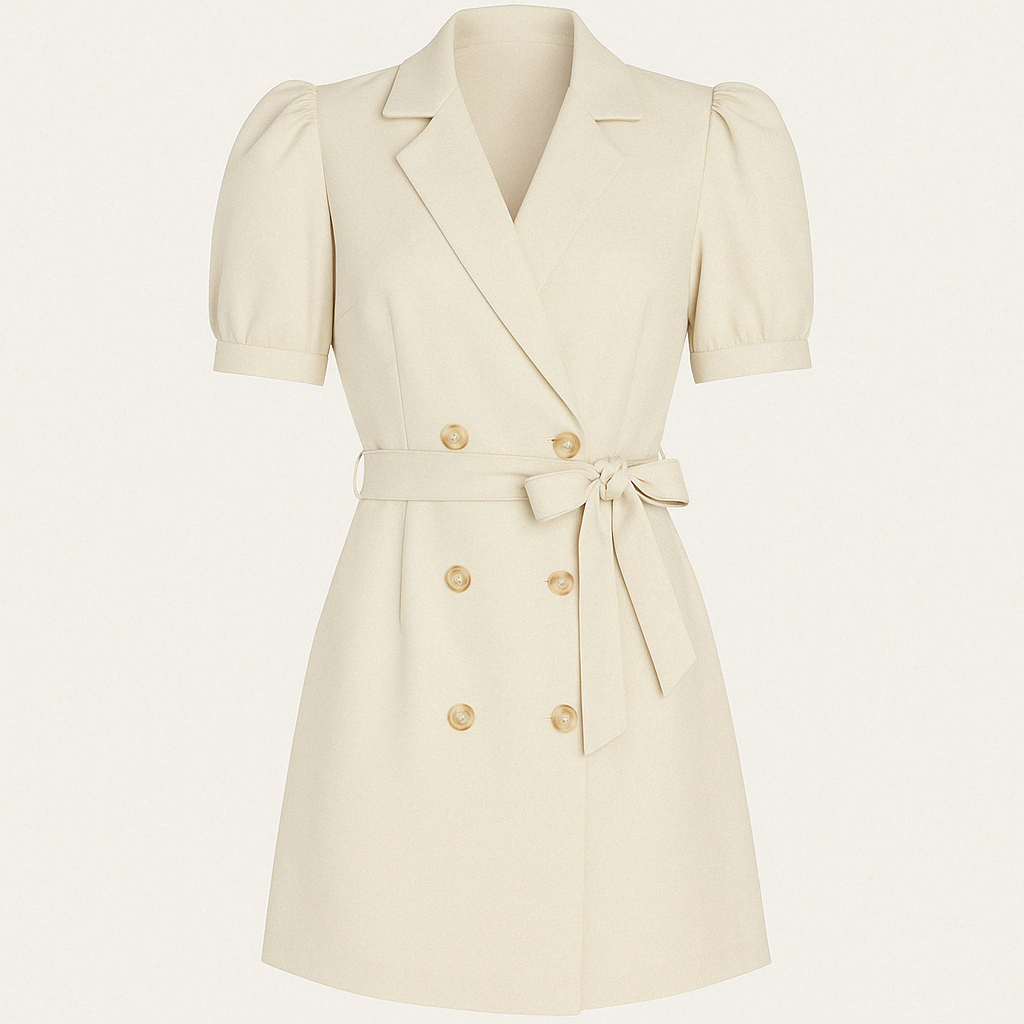 Robe Style Blazer | Élégance Structurée | Pouvoir & Féminité