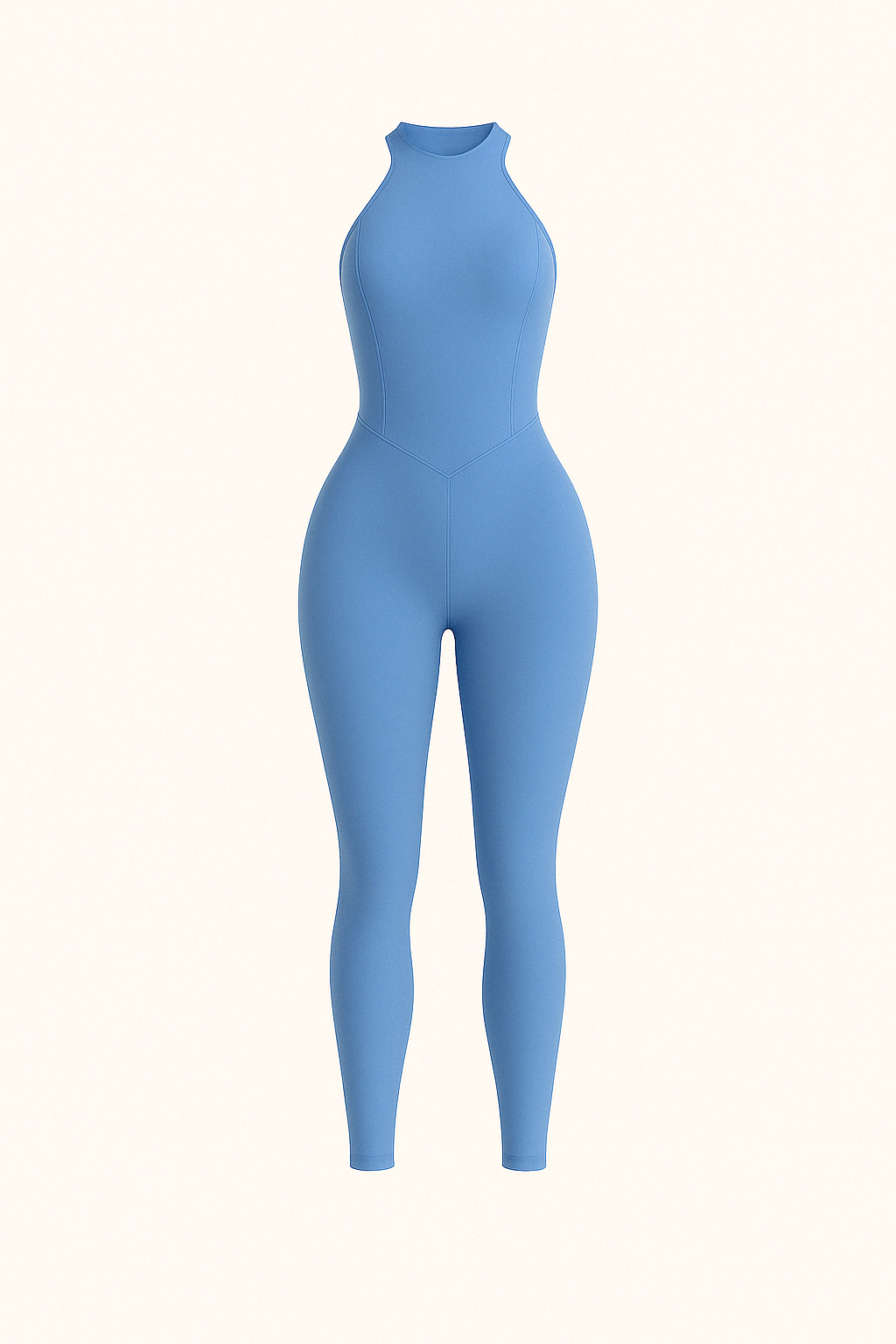 Combinaison de Sport Sans Coutures | Col Haut | Coupe Sculptante