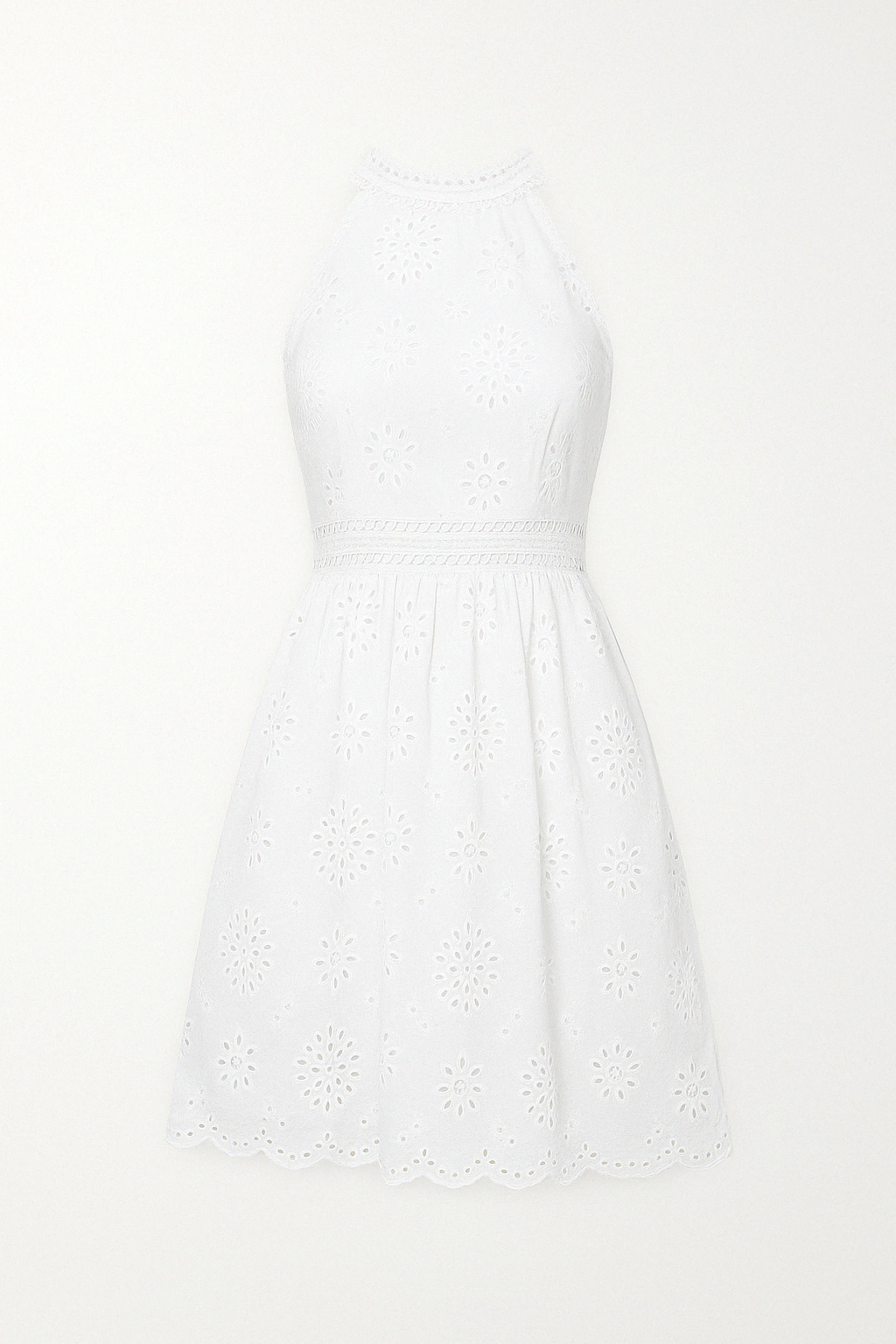 Robe Halter Brodée | Fraîche | Féminine et Légère