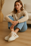 Baskets à Semelle Épaisse | Tendance | Élégantes & Confortables