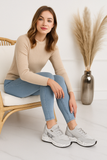Baskets à Semelle Épaisse | Tendance & Confortables | Style Sporty Chic