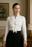 Blouse à Volants | Élégante | Sophistiquée et Chic