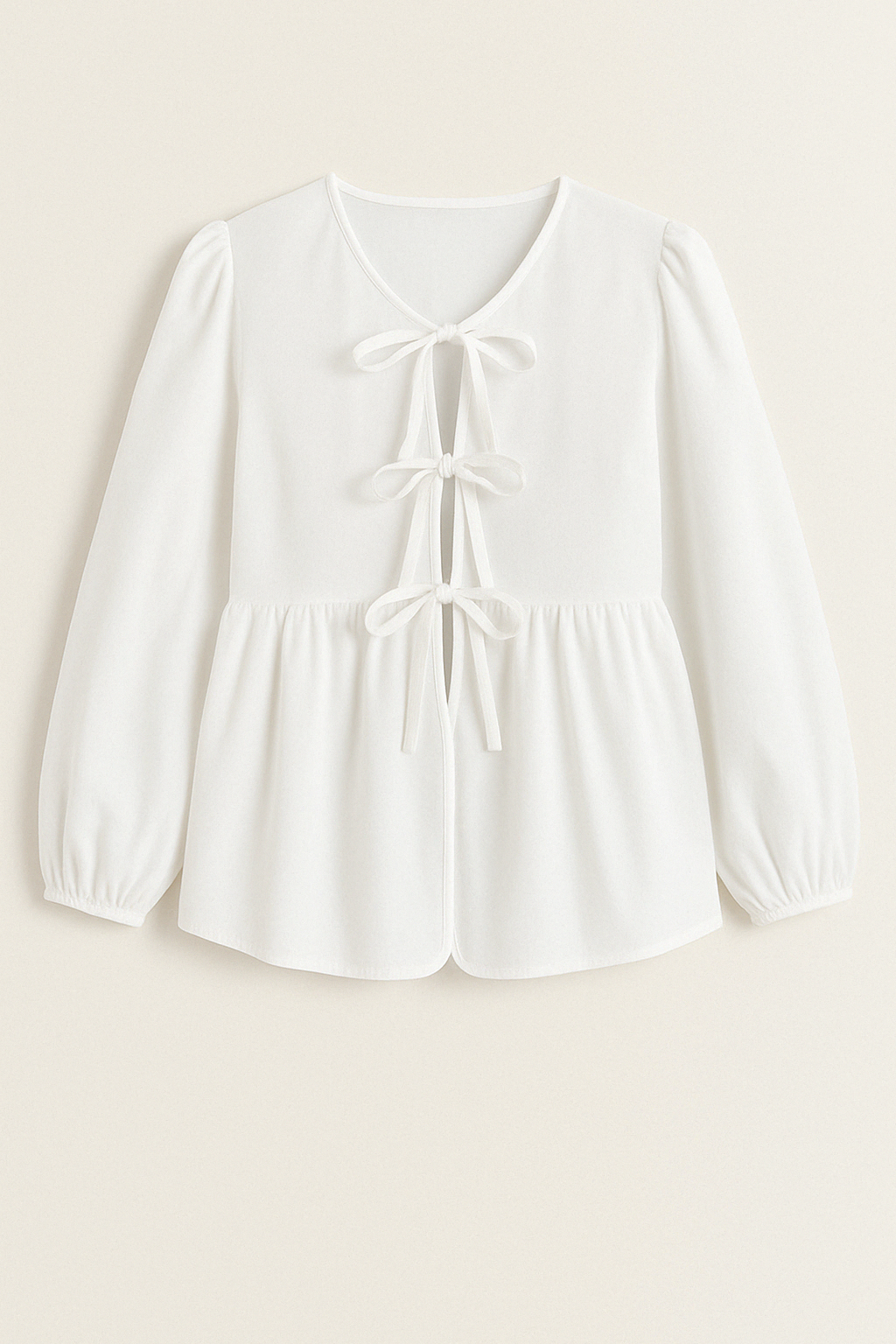 Blouse à Nœuds | Féminine | Élégante & Chic