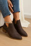 Bottines Basses avec Détail Volants | Élégantes & Confortables | Talon Bas