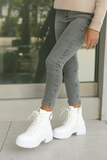 Bottes de Combat Chunky | Audacieuses & Tendance | Style Toutes Saisons