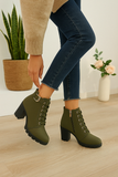 Bottines à Lacets | Talon | Élégantes et Confortables