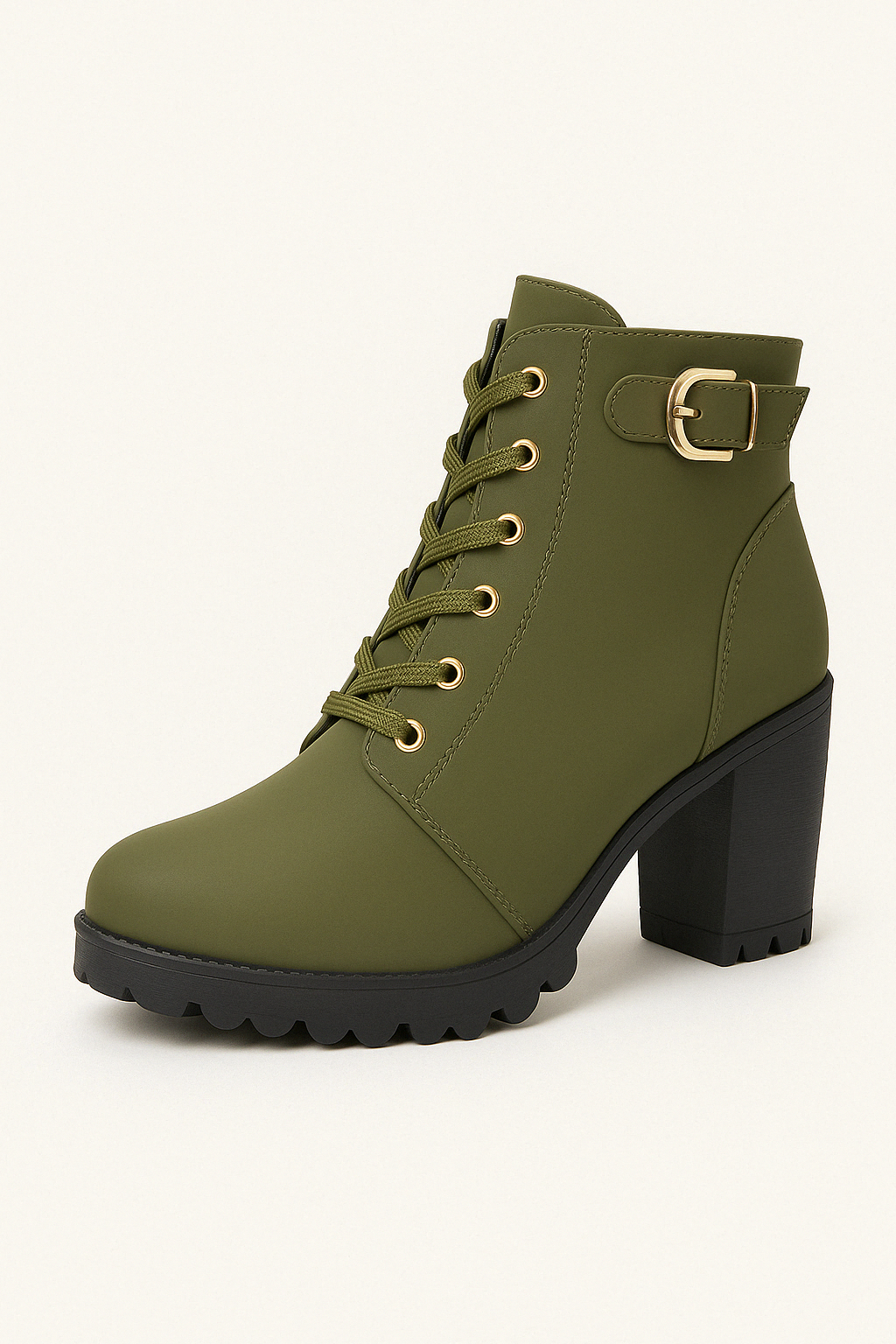Bottines à Lacets | Talon | Élégantes et Confortables