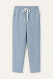 Pantalon en Lin à Cordon | Coupe Décontractée | Léger et Confortable